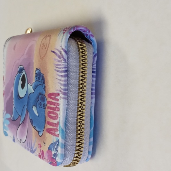 Stitch Aloha Wallet Small Zip Wallet - Picture 9 of 9